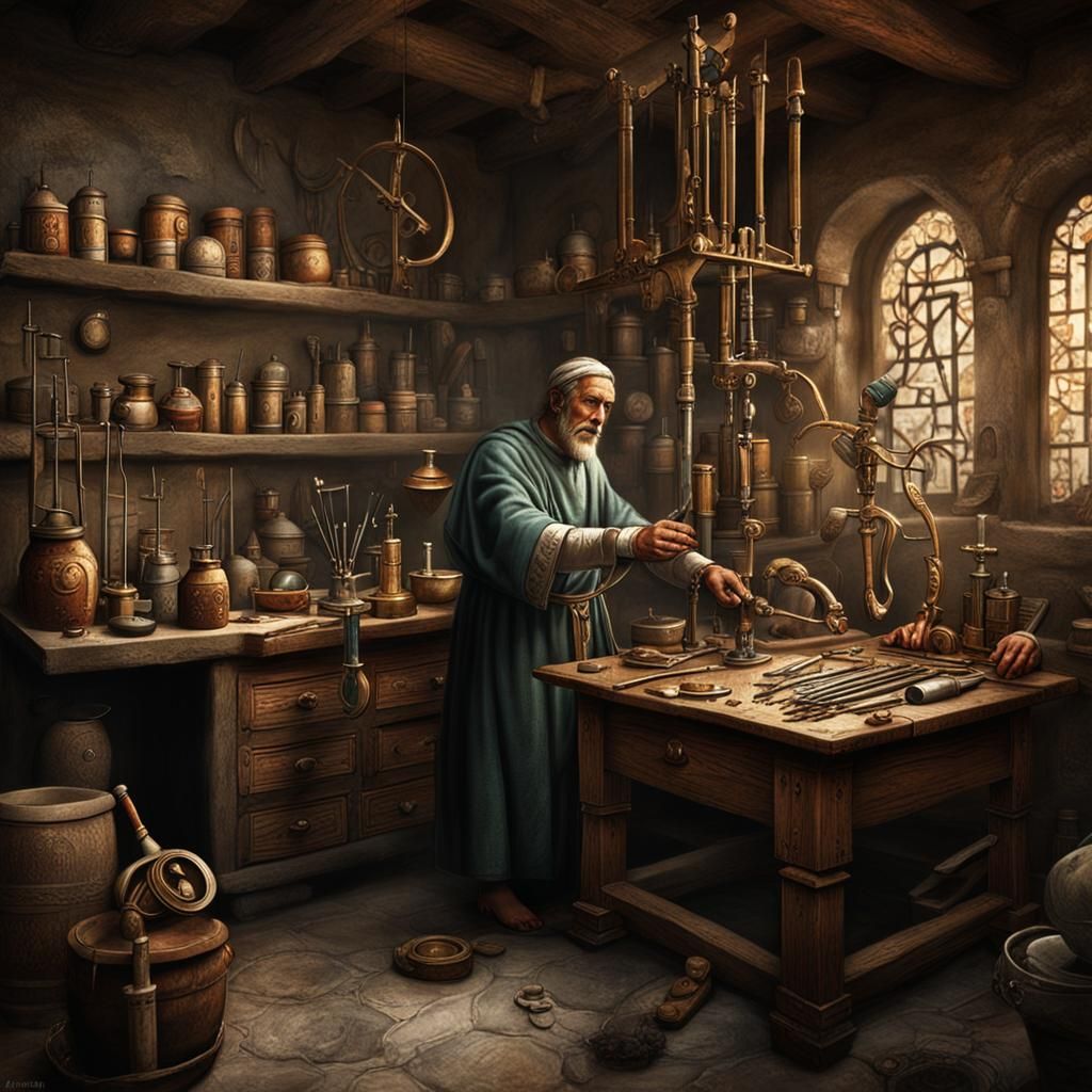 Abulcasis and His Medical Instruments, 985 AD