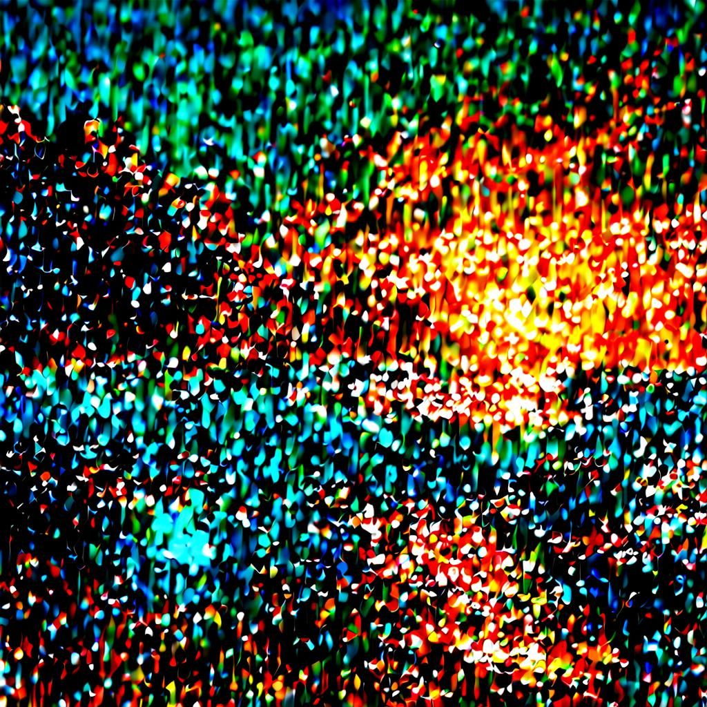 Sci-Fi Sunset Seascape in Baroque Style