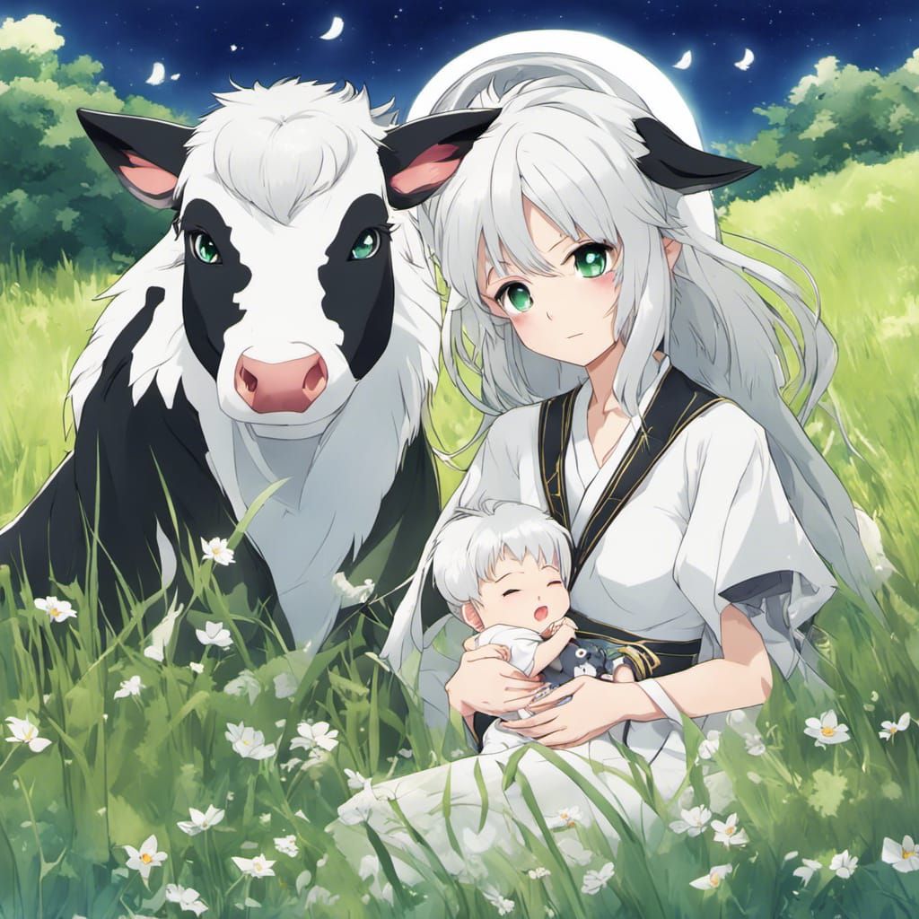 Wolfie and Cow