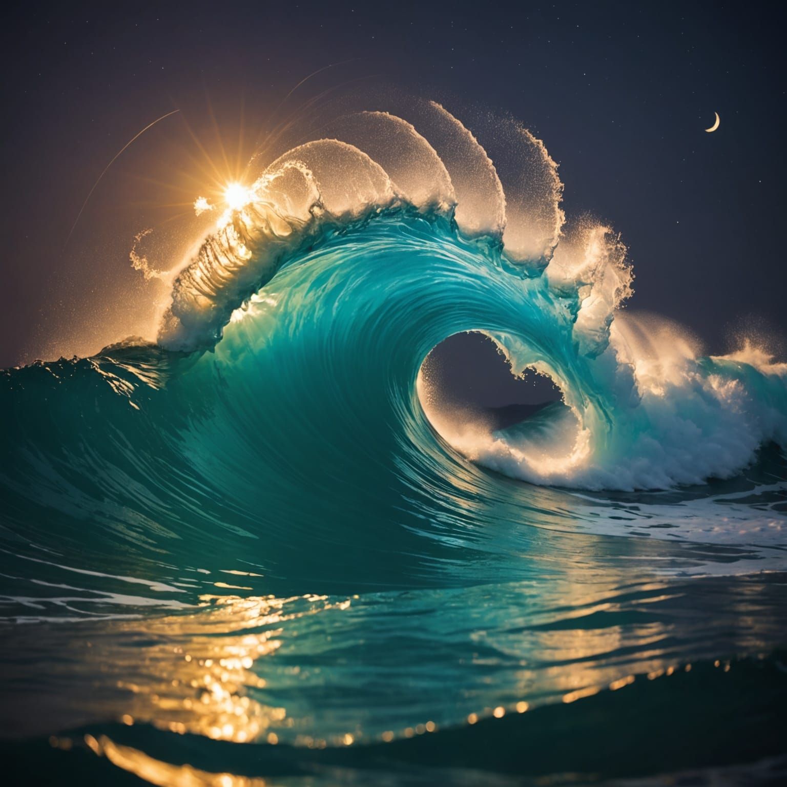Sound of Light Waves: A Visual Representation