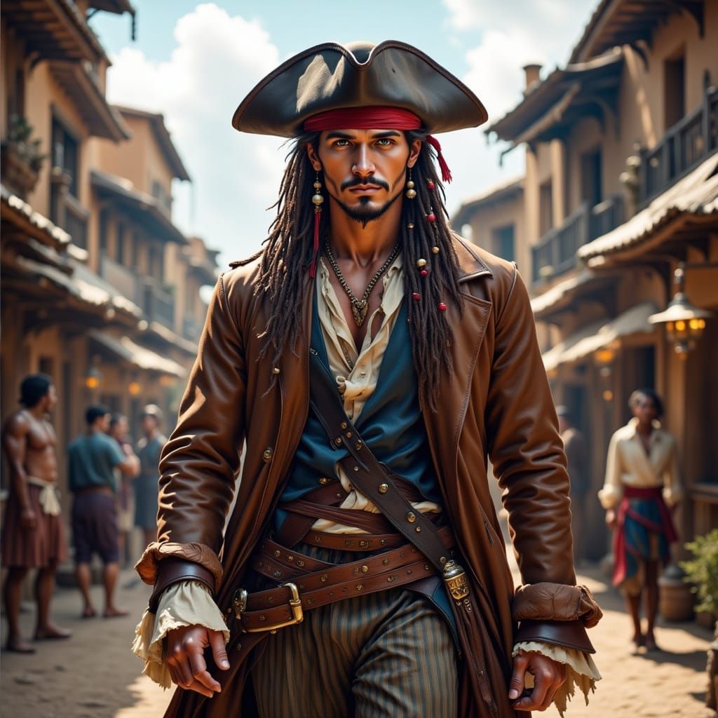 Pirate in Port Royal Inspired by Captain Jack Sparrow