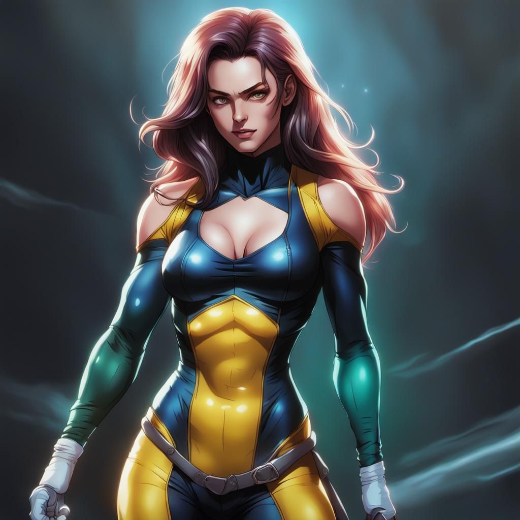 Realistic Rogue in Anime Style