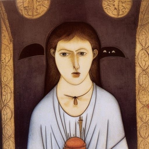 Noble Androgynous Vampire Lord Portrait
