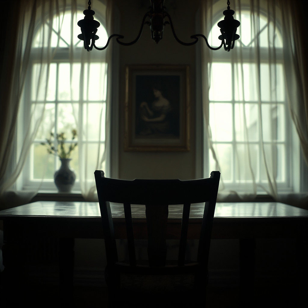 Hyperrealistic Empty Chair Scene in High Definition