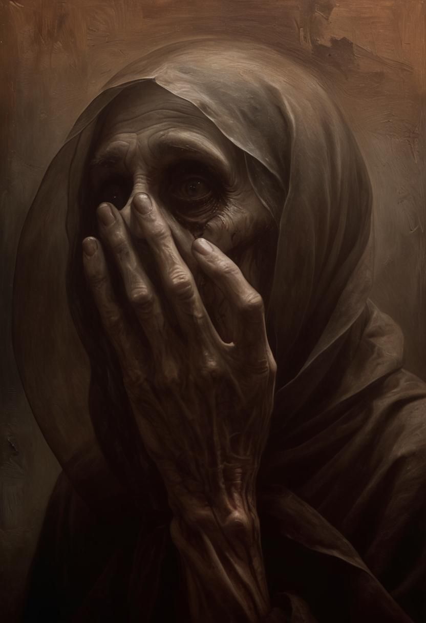 Gothic Art: Filmic Photorealism of Hopelessness