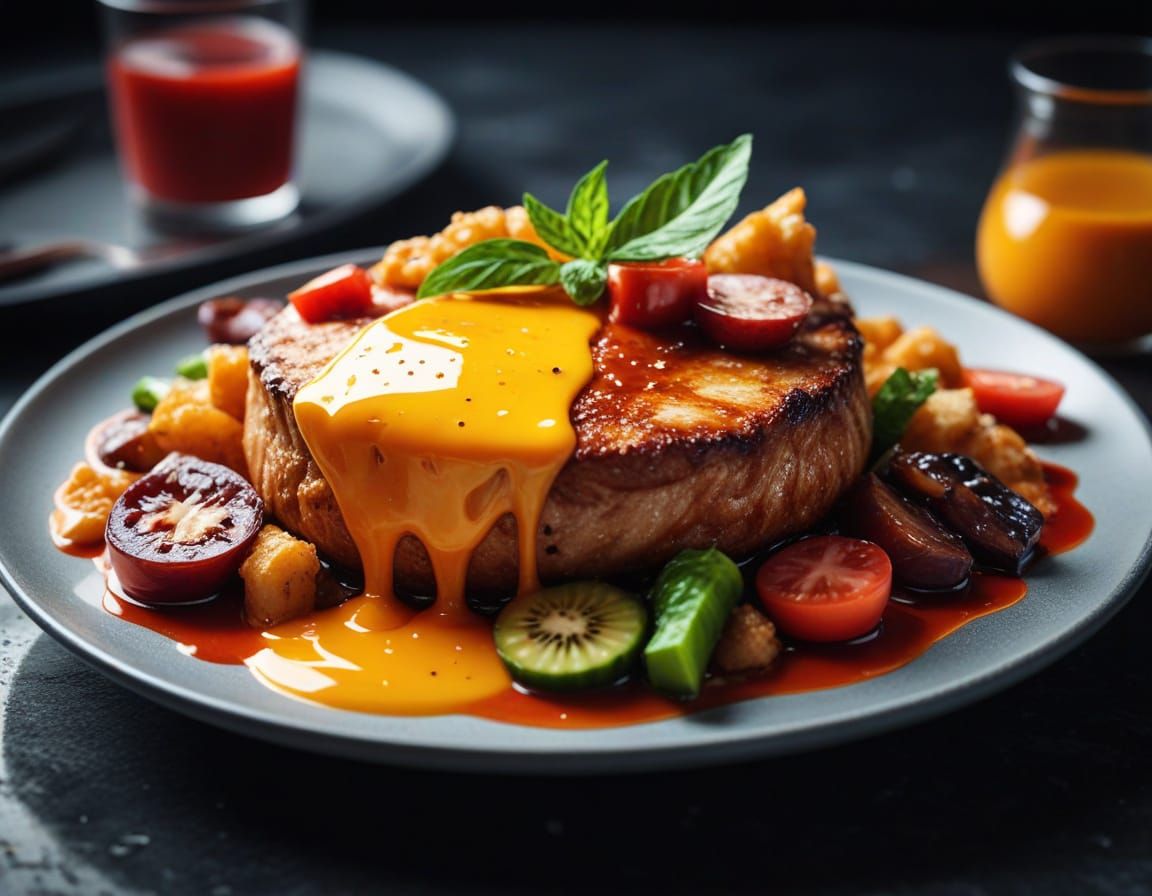 Delicious Food Photography with Vibrant Colors