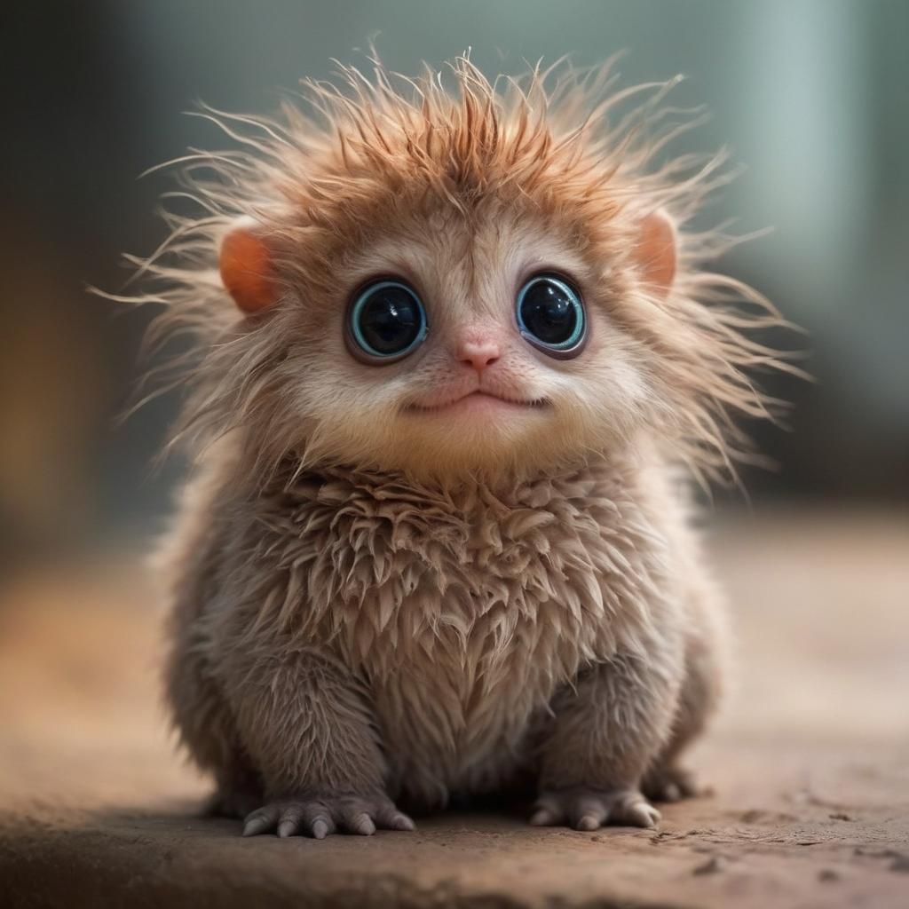 Adorable Fantasy Creature Design Concept
