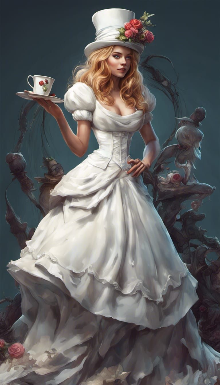 Alice in Wonderland: Bridal Concept Art