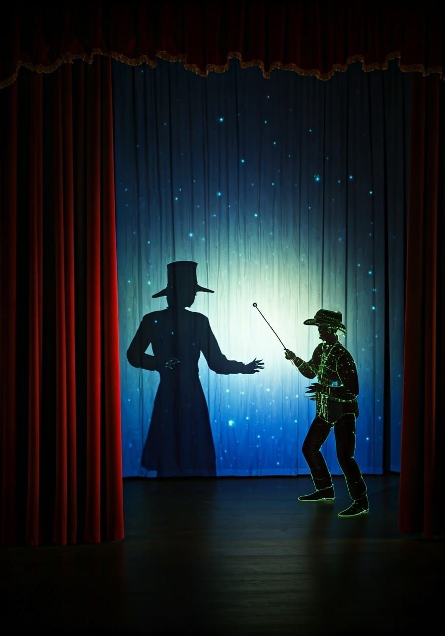 Ethereal Shadow Stage Magic Show
