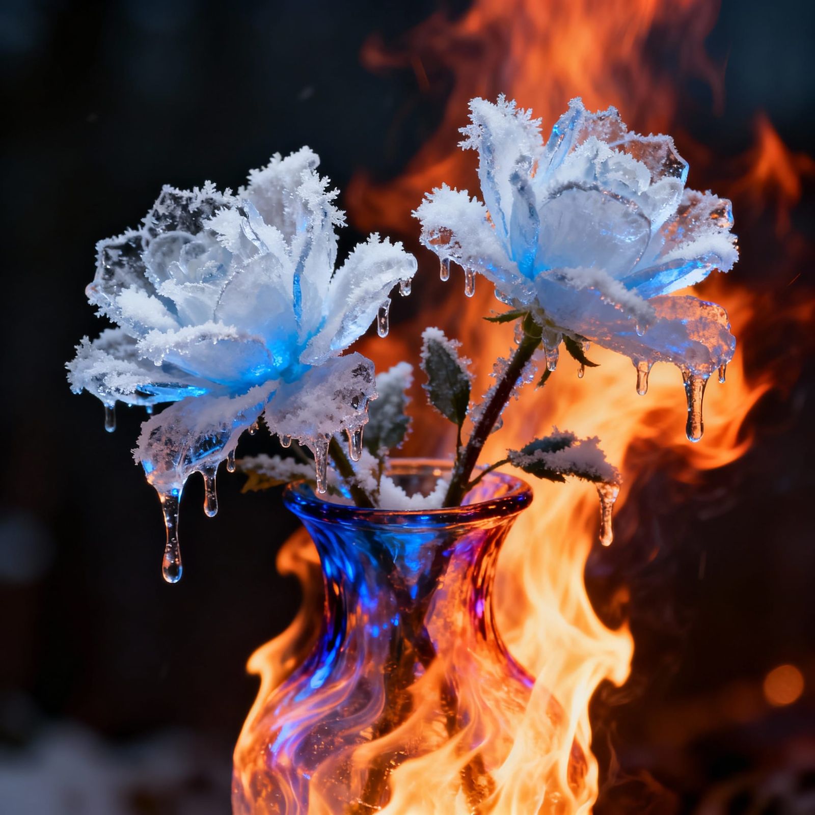 The intense life of an icy beauty