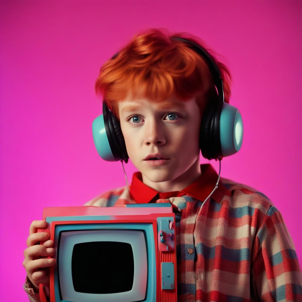 Red-Haired Boy in 80s Toy Commercial