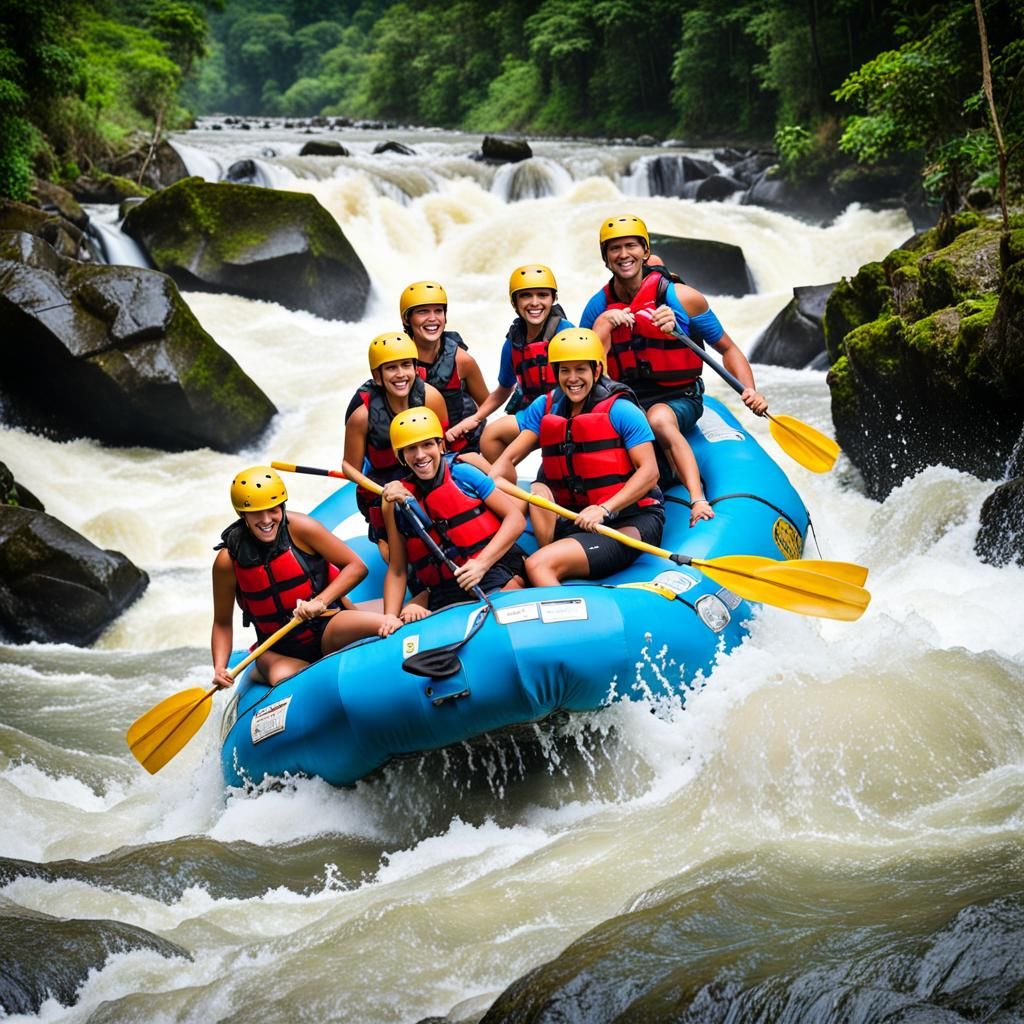 Family Rafting Adventure on Pacuare River