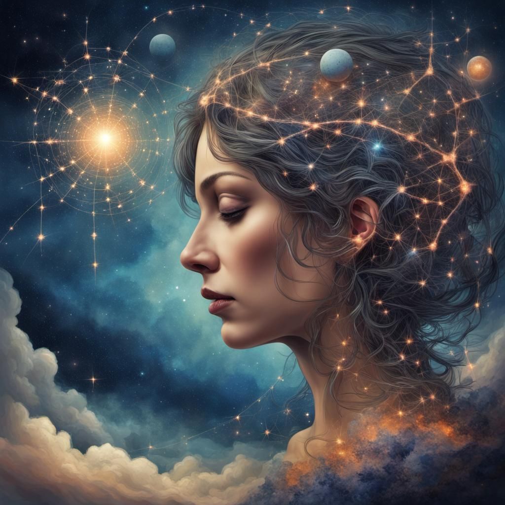 Surreal Mind Constellation: A Hallucinatory Dreamscape