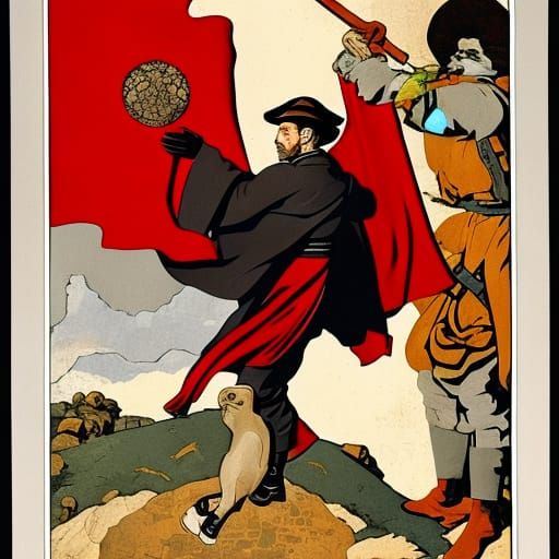 Lenin on the Run: Post-Apocalyptic Comic Art