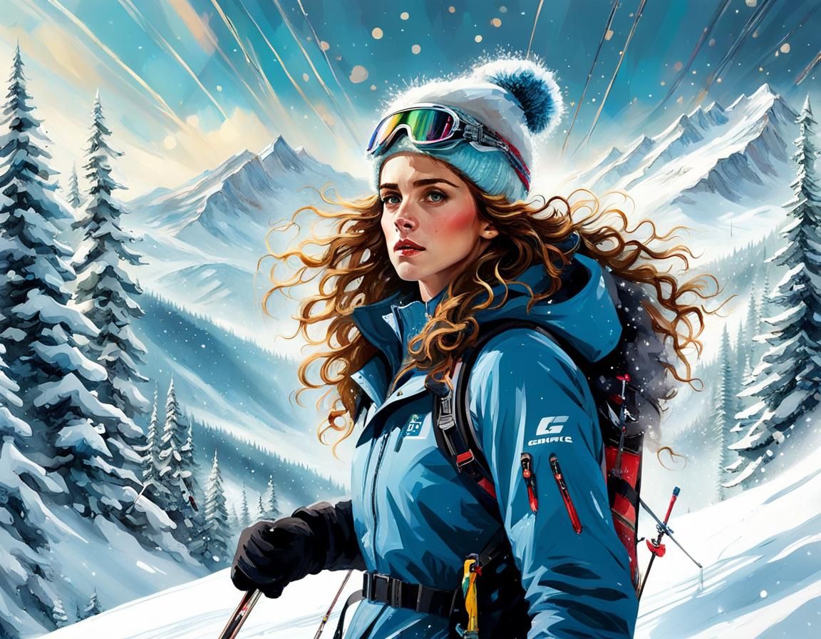 Hermione Granger - Ski Season