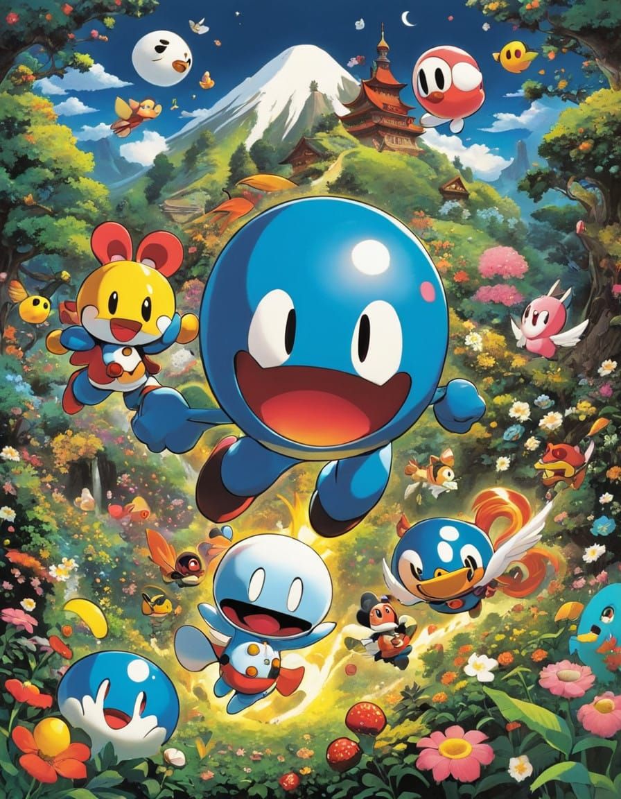 polish folk art, drawing, 2d animation