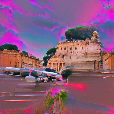 AI Generated Image of Rome