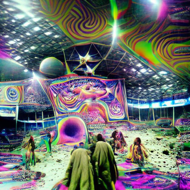 Psychedelic Cosmic Arena of Jubilation
