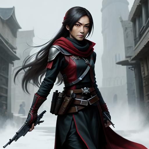 Assassin Girl: A Portrait of a Young Female Assassin