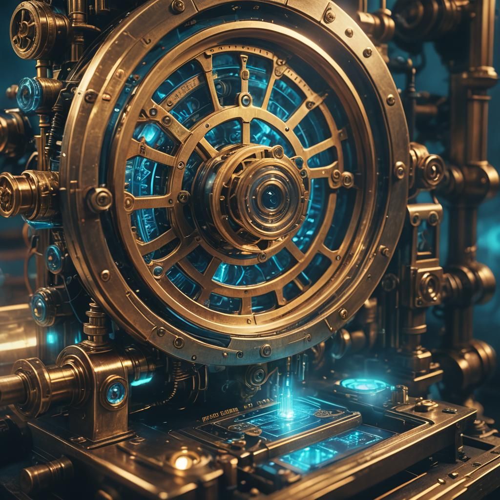 Steampunk Device Creates Holographic Environment