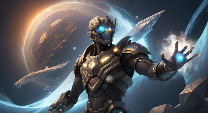 Crystal Labyrinth in Infinite Reflection