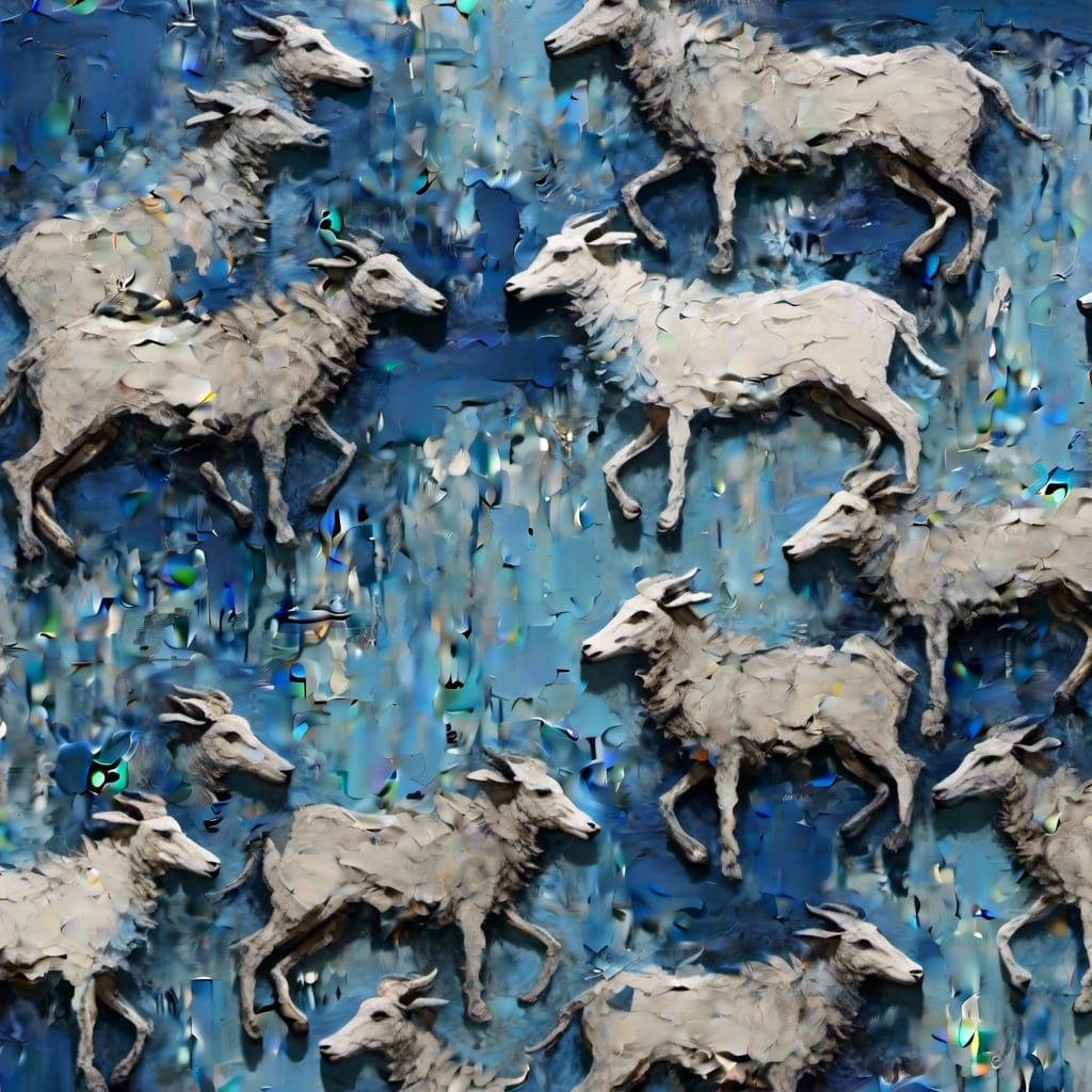 Wolf in Sheep's Clothing: A Surreal Allegory