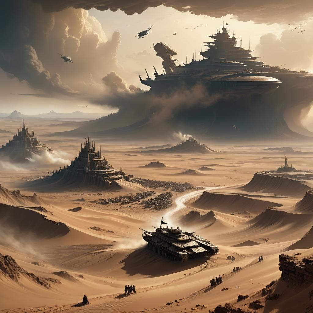 Arrakis-Dune-Desert Planet.