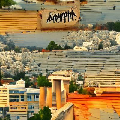 Digital Rendering of Ancient Athens