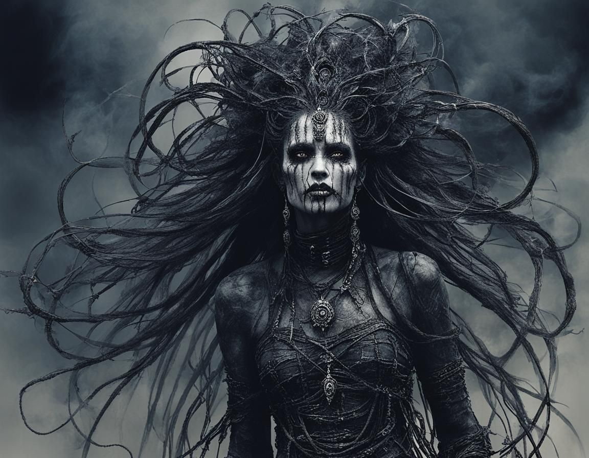 Terrifying Amamarang Wreathed in Sorcerous Smoke