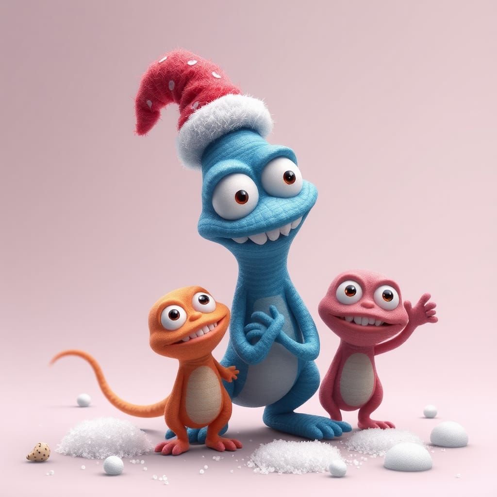 AI Generated Image of Squiffles