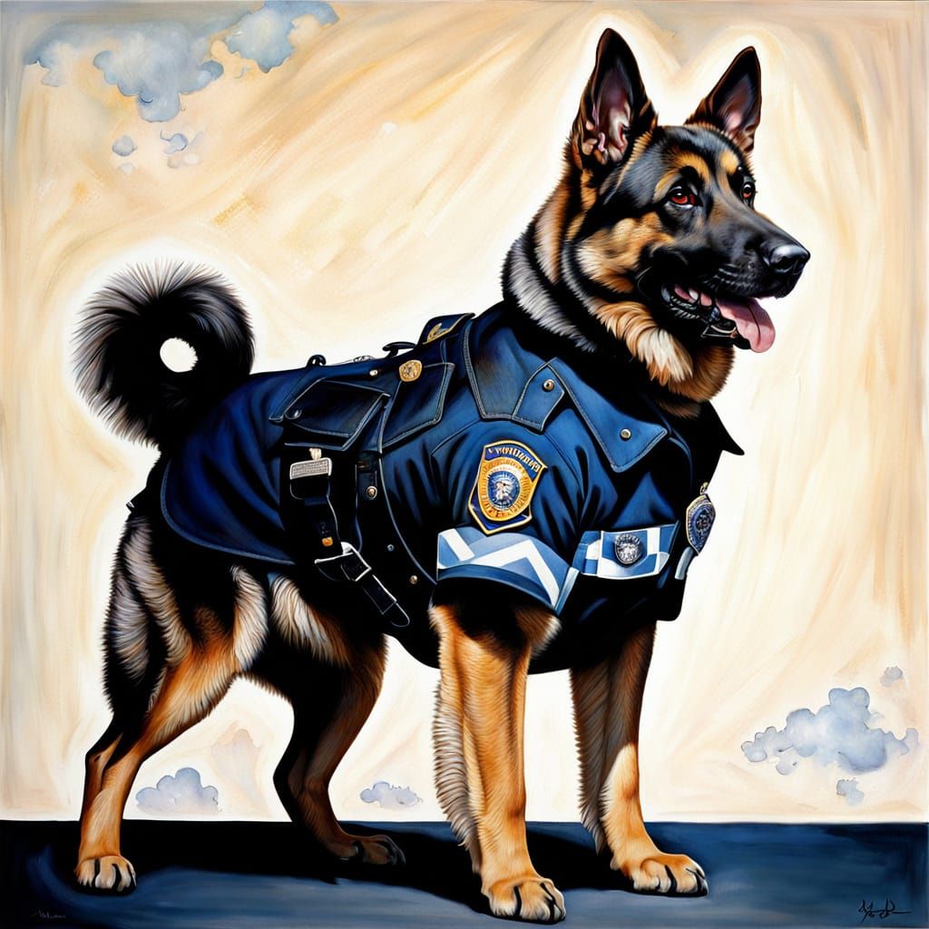 German shepherd dog