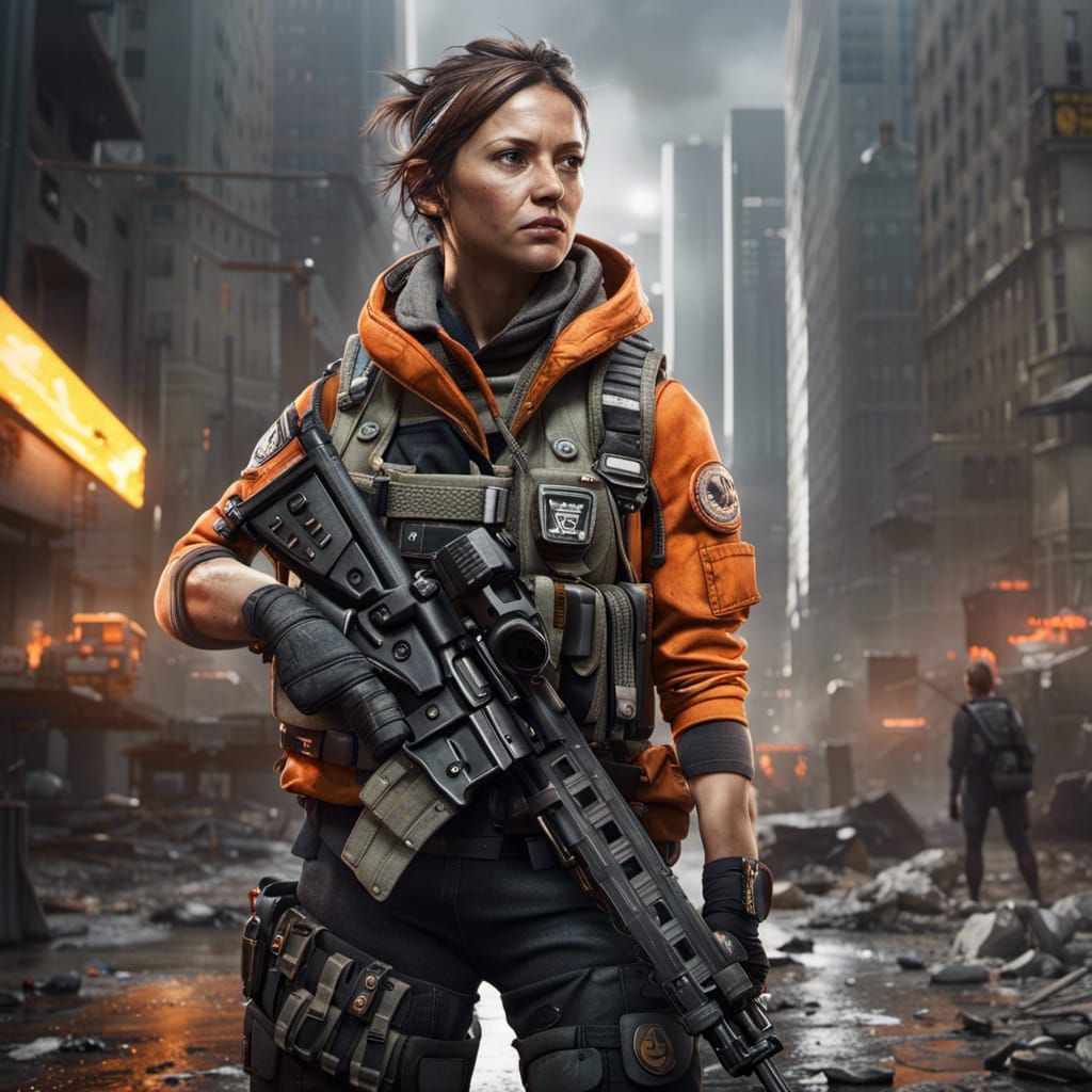 The Division 2 Inspired Character Art