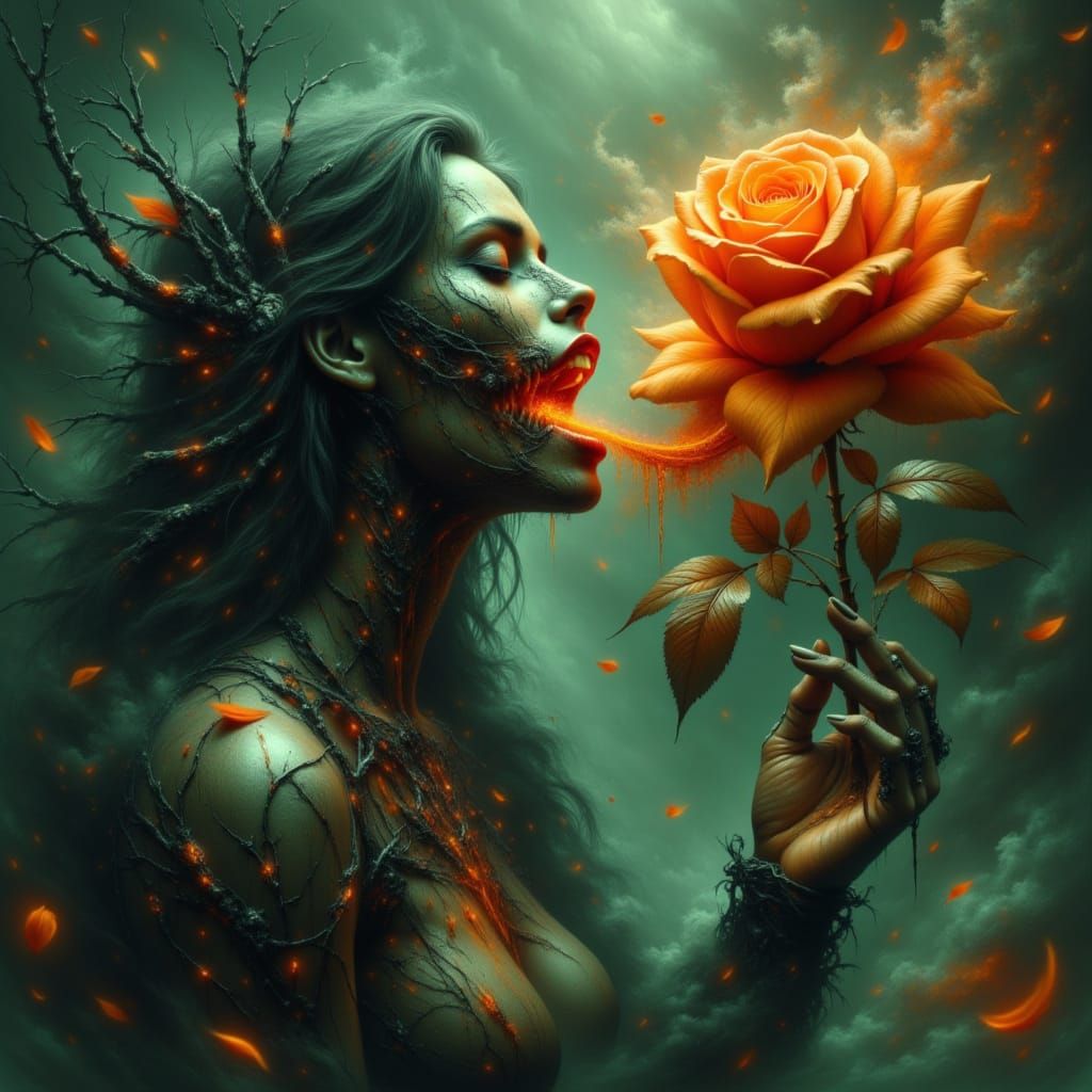 zombie rose