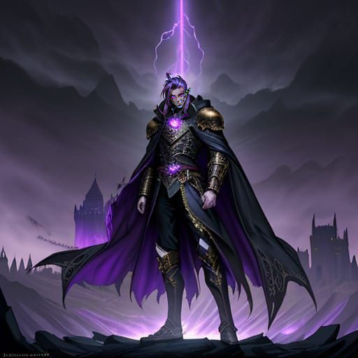 Enchanted Villain Emperor in Majestic Robes