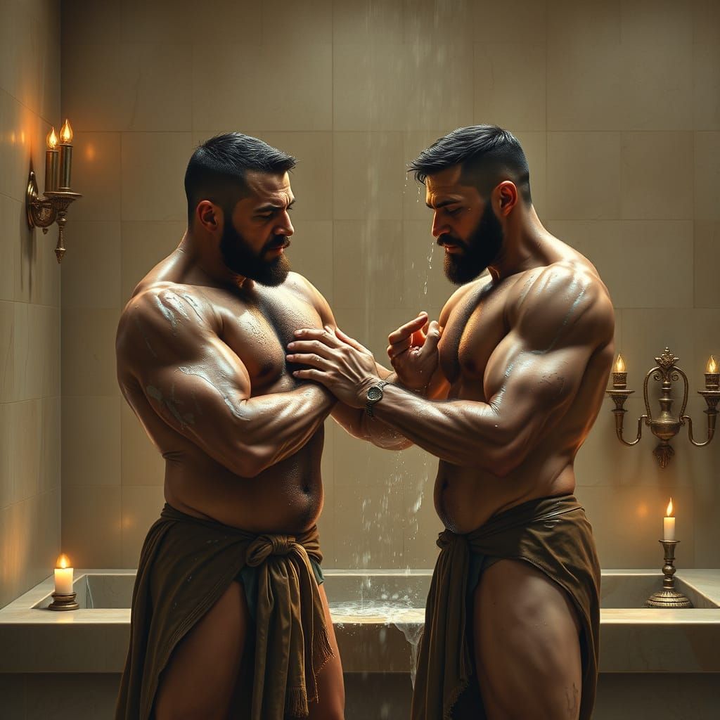 Gladiators Find Solace in Roman Baths