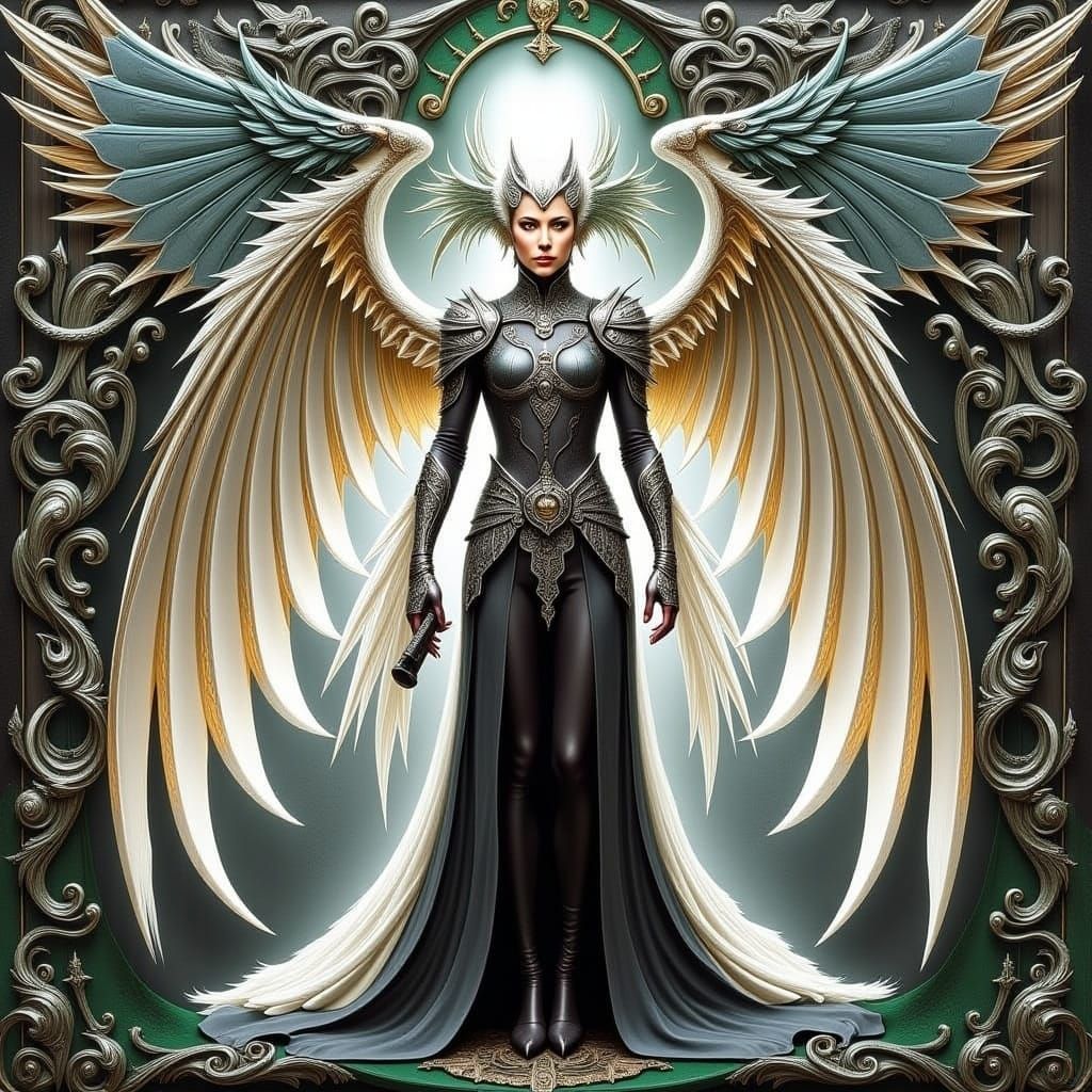 Angels and Demons in Dramatic Light