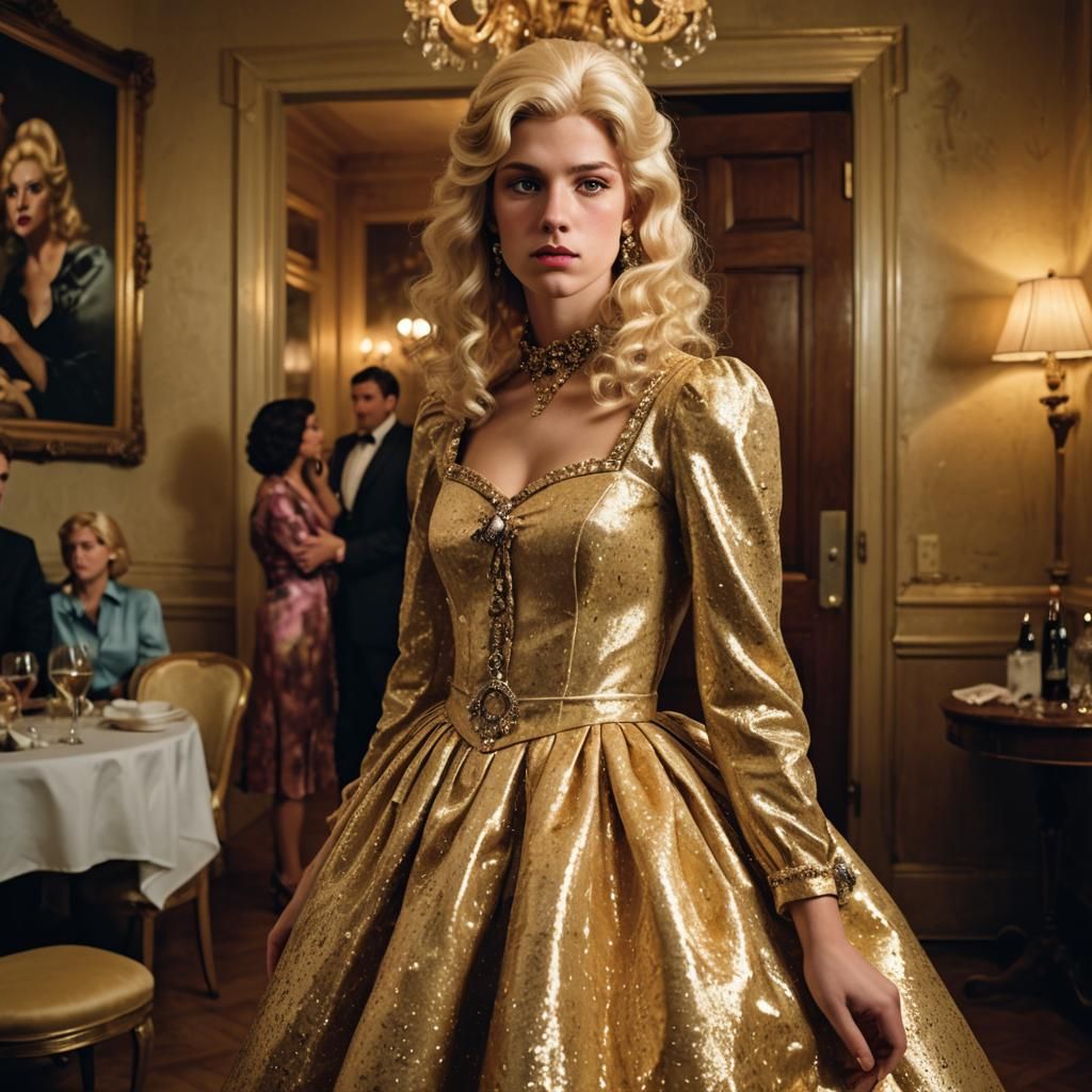 Southern Belle Sensation in High Fashion Editorial