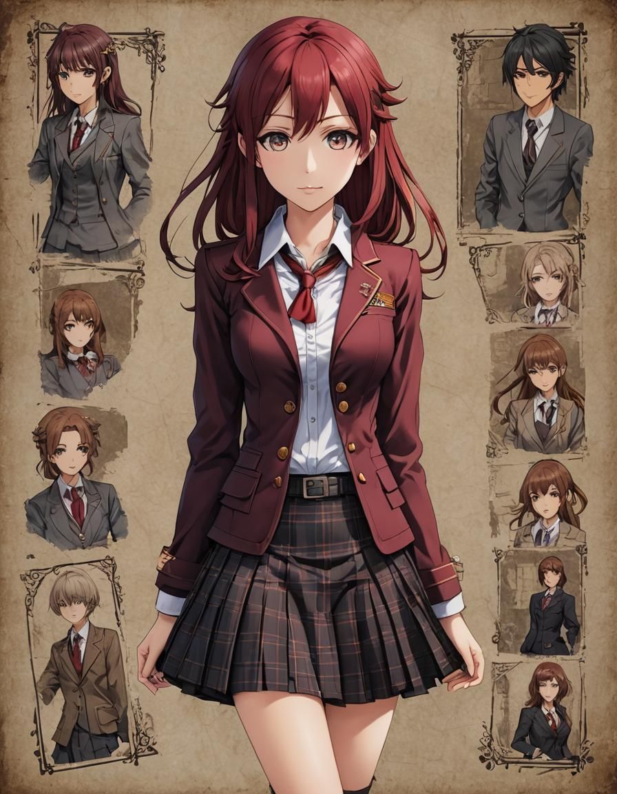 Isekai Anime Girlfriend in Mordecai Ardon Style