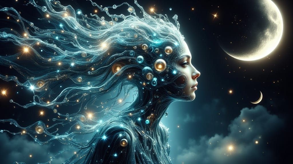 Whimsical Eldritch God of Plague Portrait