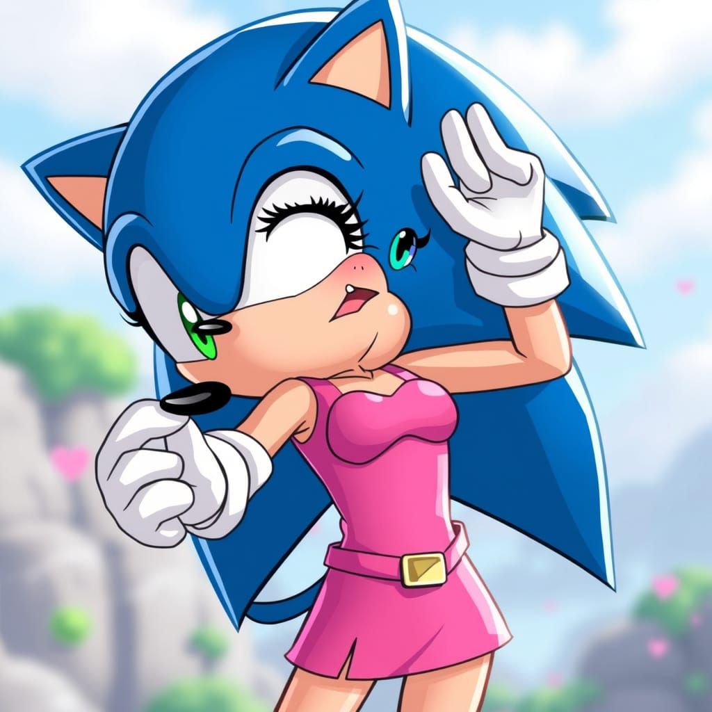 Sonic Pins Barbie for the Win