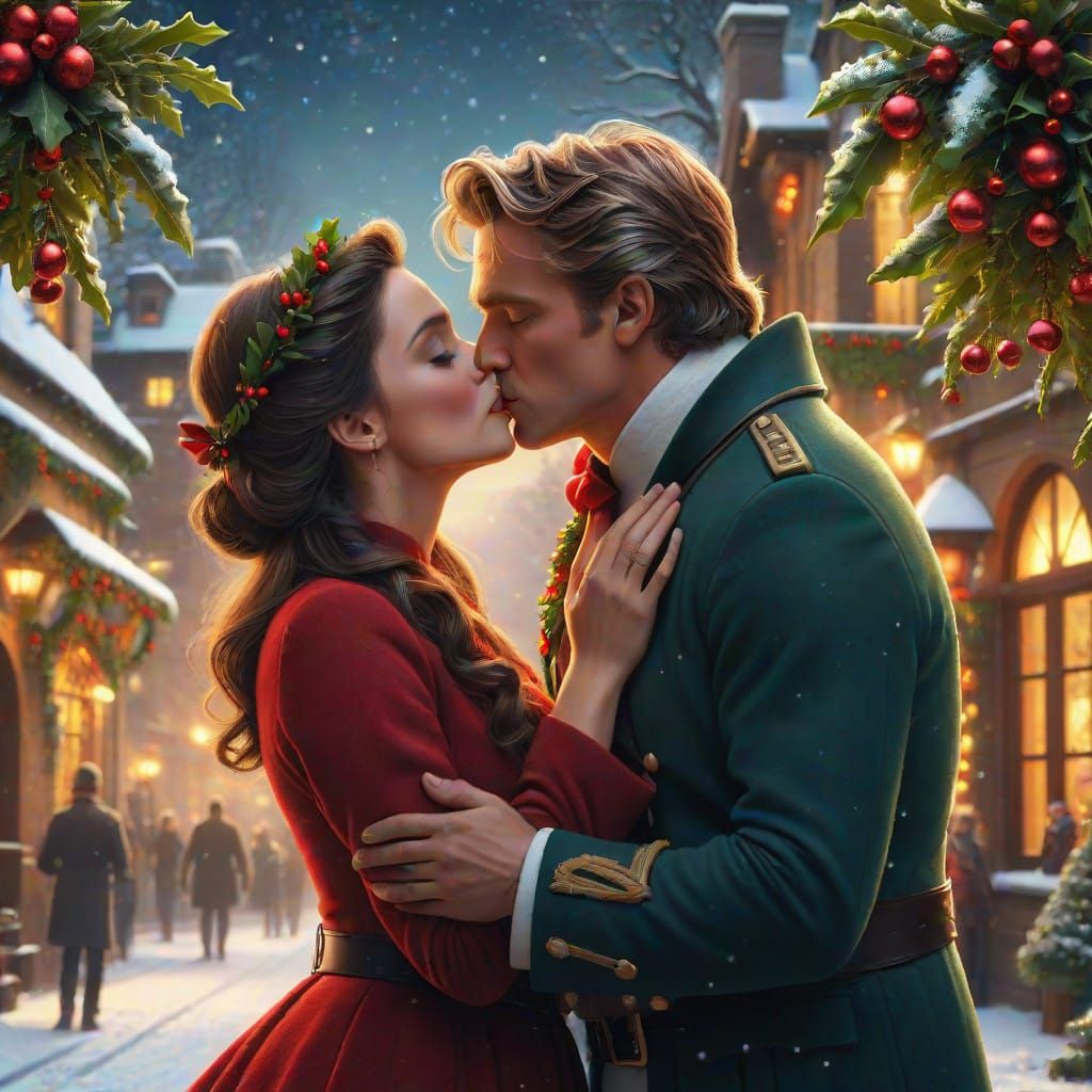 A Christmas Miracle: Ephemeral Moment of Love in a Winter Wo...