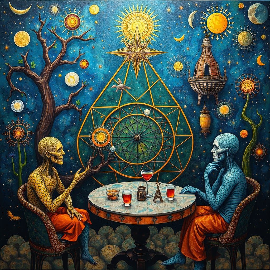 Psychedelic Utopia: Sacred Geometry and Space Cafe