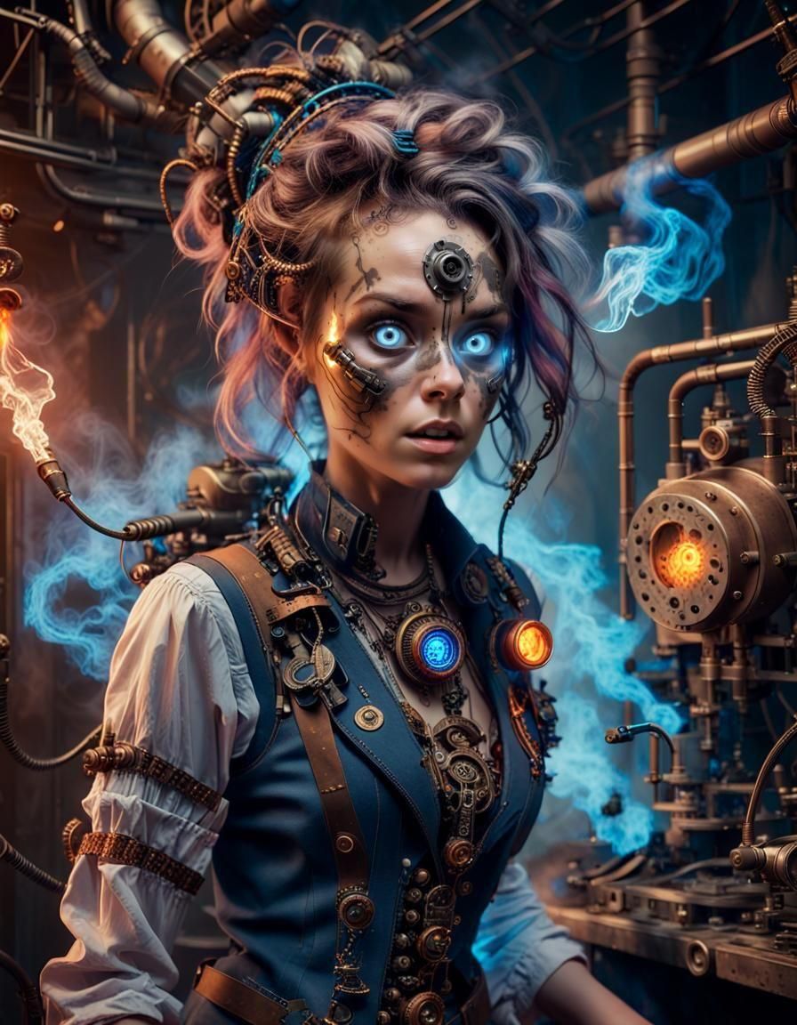 Steampunk Inventress Ignites Imagination
