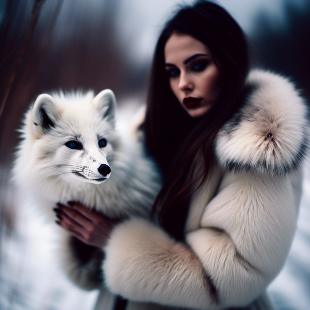 Arctic Fox fur coat... Something wrong ?