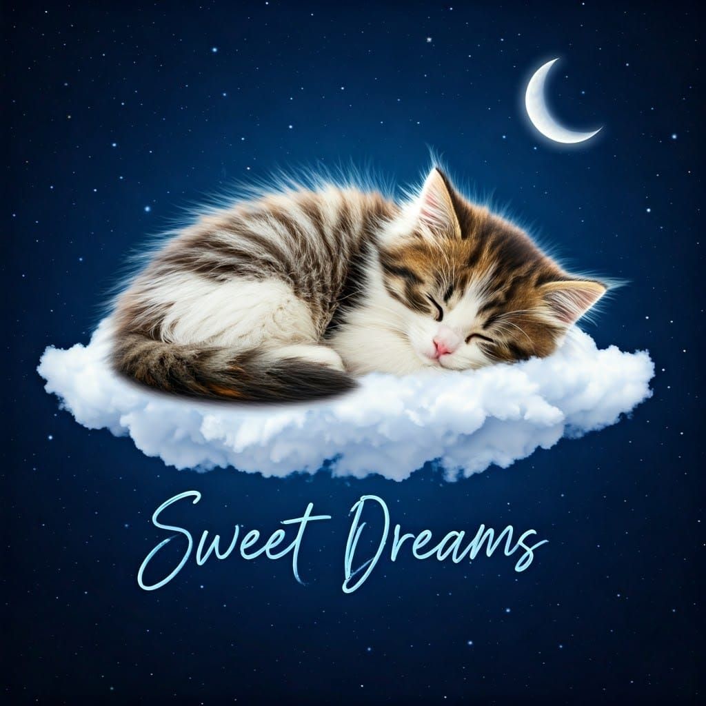 Sweet Dreams, fur baby.