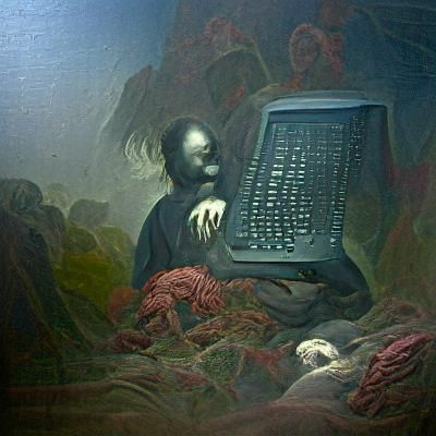 Horror Computer as Gothic Engraving