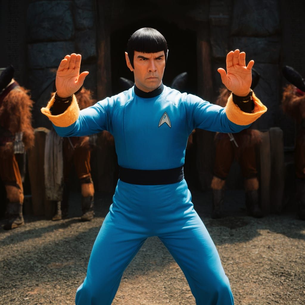 Kung Fu Meets Vulcan Logic in a 1970s Cinematic Masterpiece