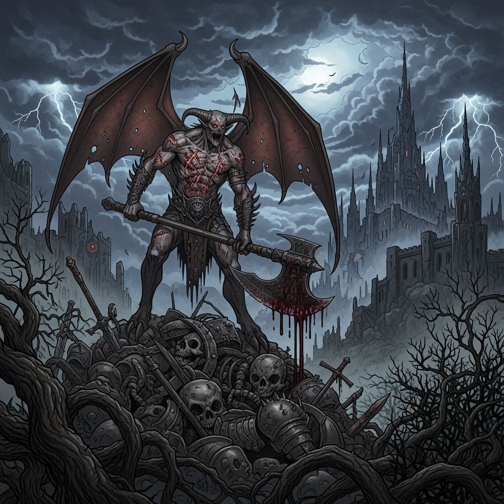 Grimdark Fantasy Illustration