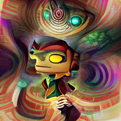 Psychonauts AI Image