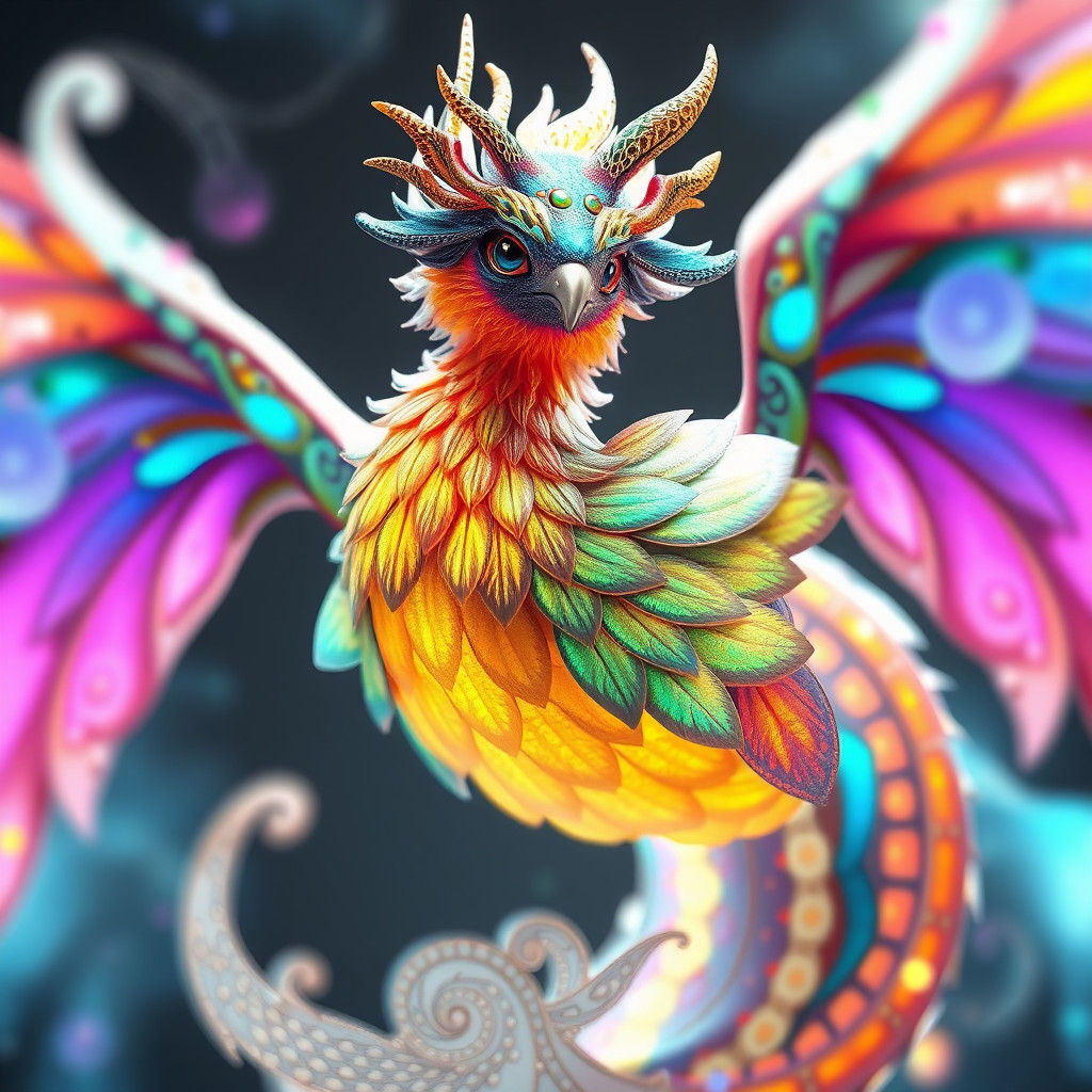 Majestic Tomago: Anime-Inspired 3D Concept Art